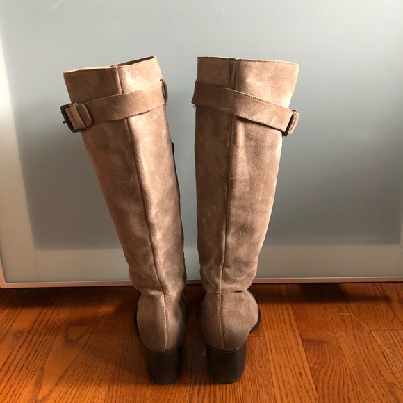 Vero Cuoio Light Tan/Greyish Suede Boots. - Picture 5 of 13